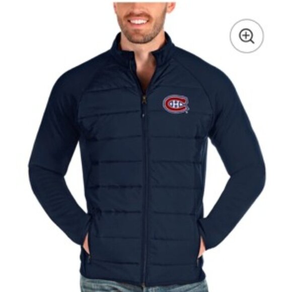 NHL Other - NHL Montreal Canadiens Navy Altitude Full-Zip Jacket